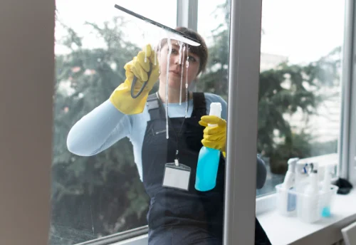 Nettoyage de vitres intérieures et extérieures à Étréville
